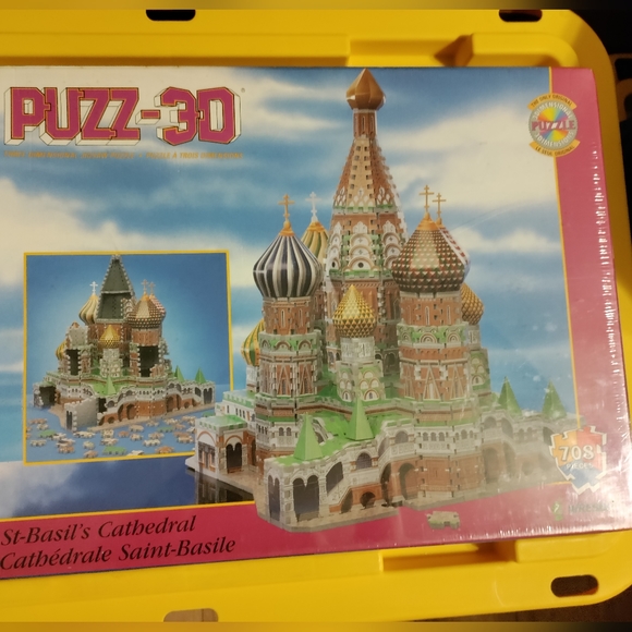 Puzz-3D three dimensional jigsaw puzzle of St. Basil’s Cathedral. brand new - Picture 3 of 5